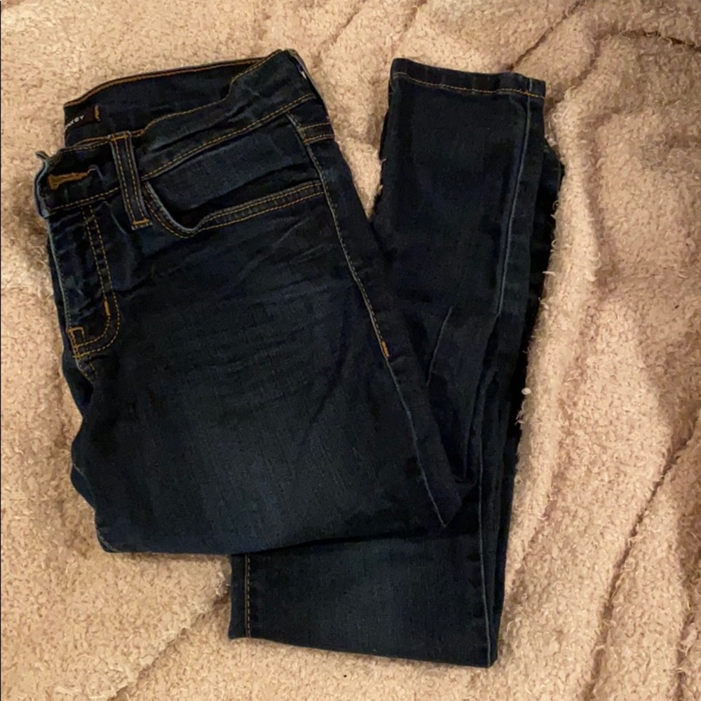 Dark wash jeans!